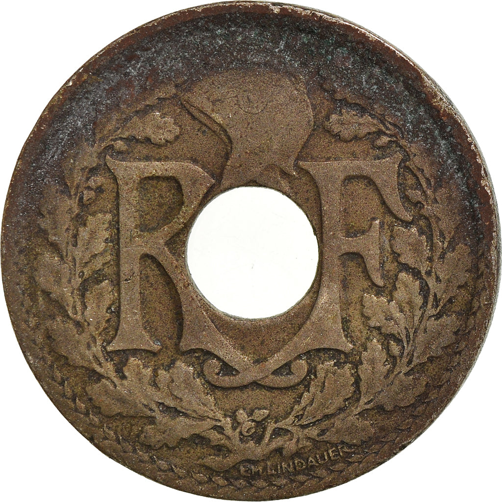 Moneta, Francia, 10 Centimes, 1923