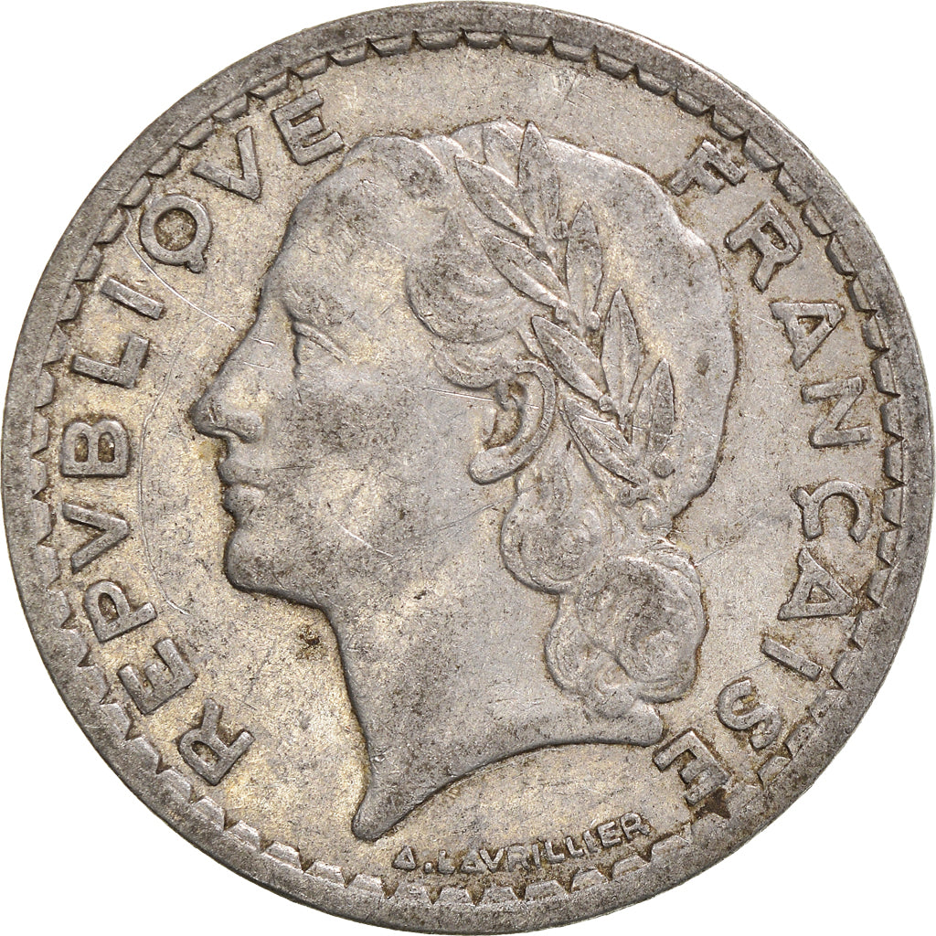 Coin, France, 5 Francs, 1947