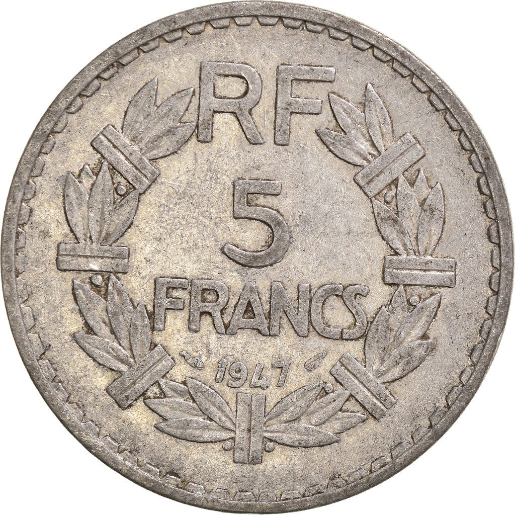 Coin, France, 5 Francs, 1947