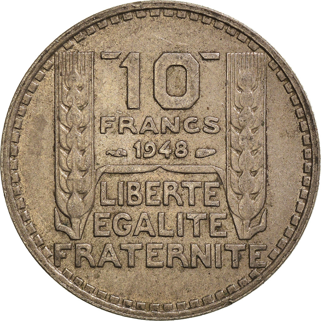Münze, Frankreich, 10 Francs, 1948
