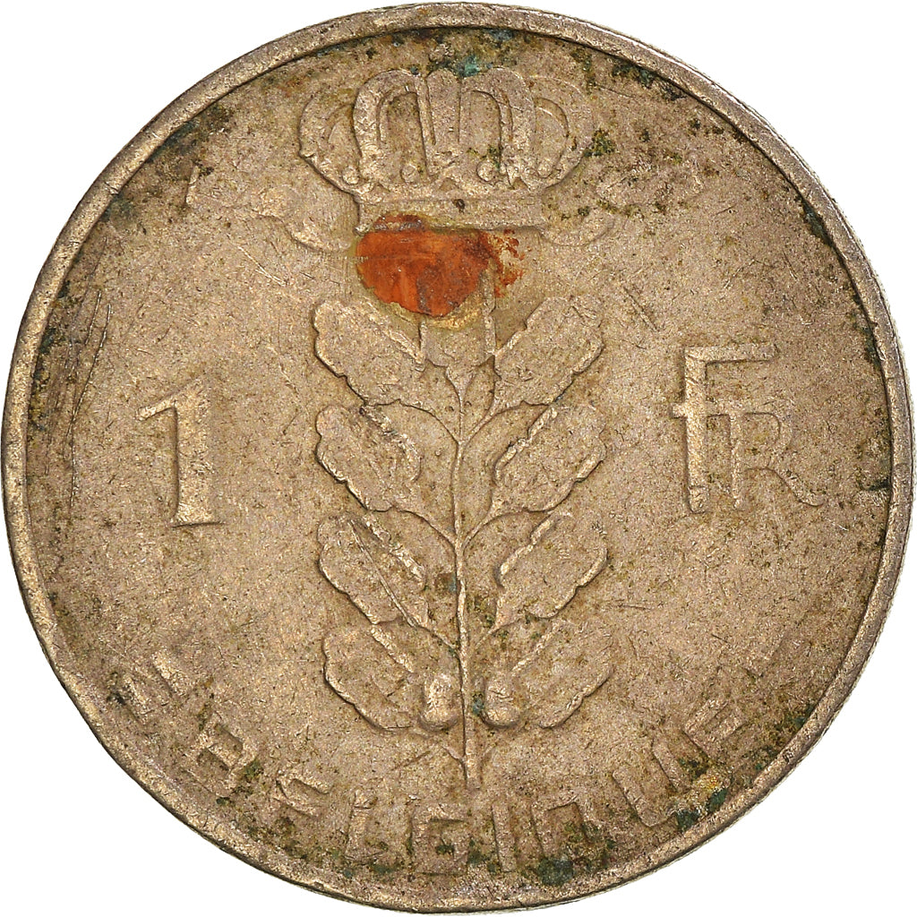 Monnaie, Belgique, Franc, 1961