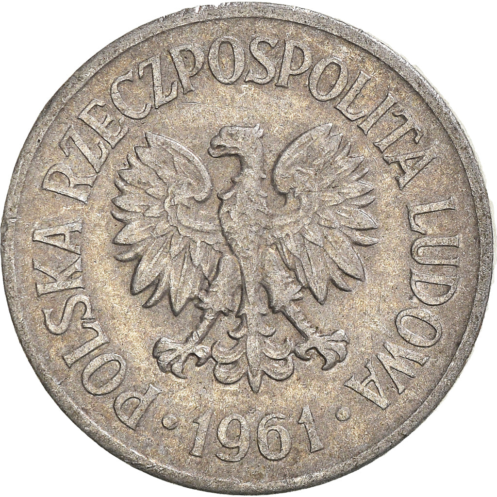 Coin, Poland, 20 Groszy, 1961