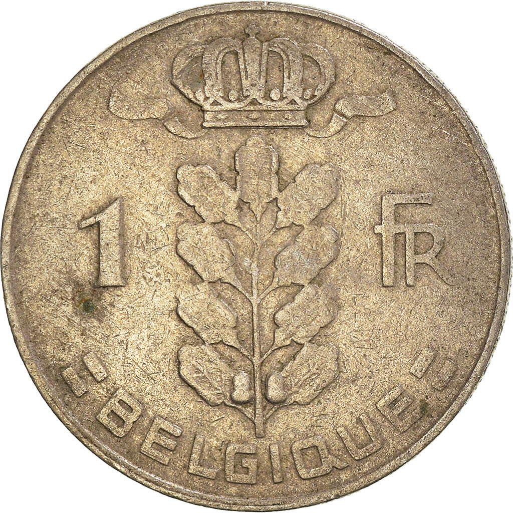 Münze, Belgien, Franc, 1950