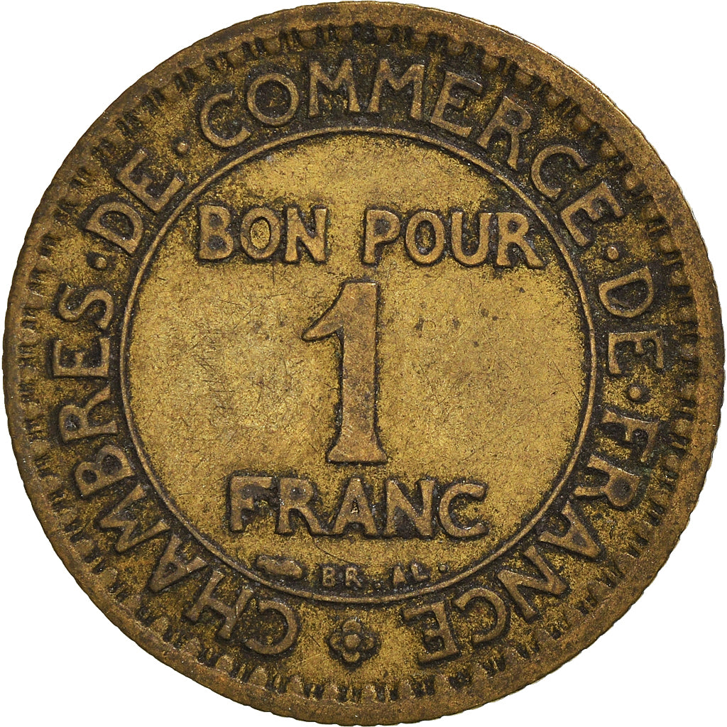 Moneta, Francja, Franc, 1922