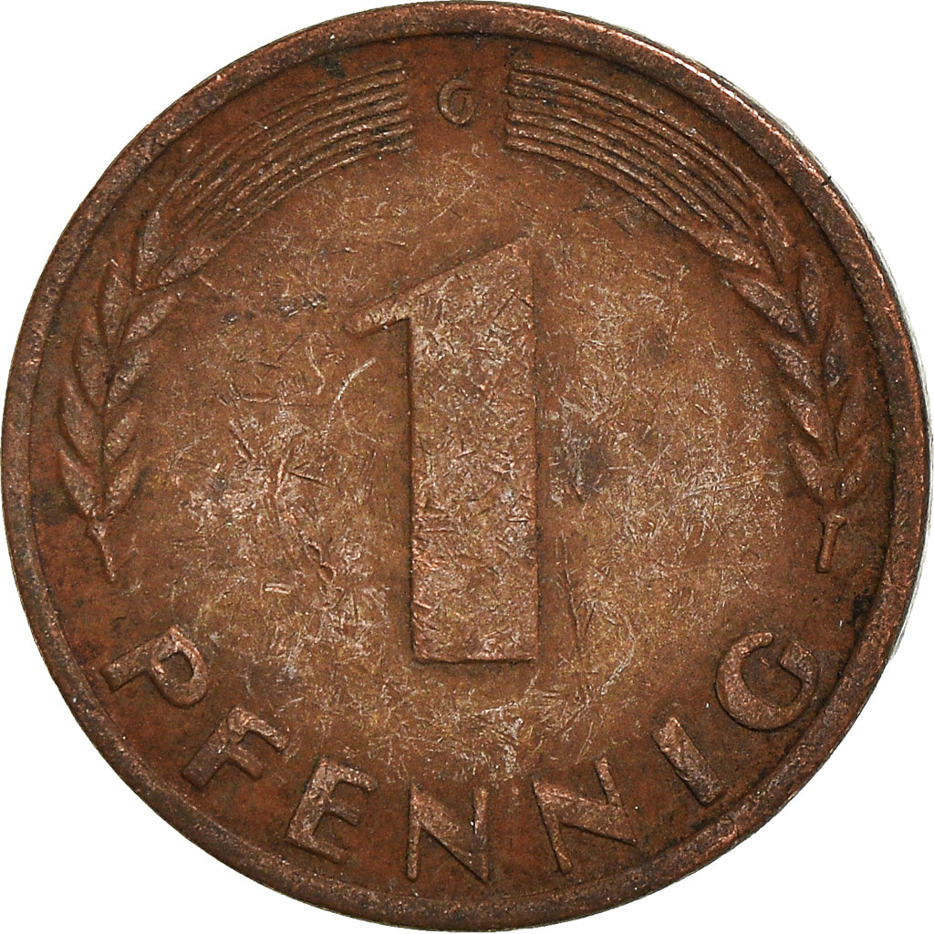 Coin, GERMANY - FEDERAL REPUBLIC, Pfennig, 1950