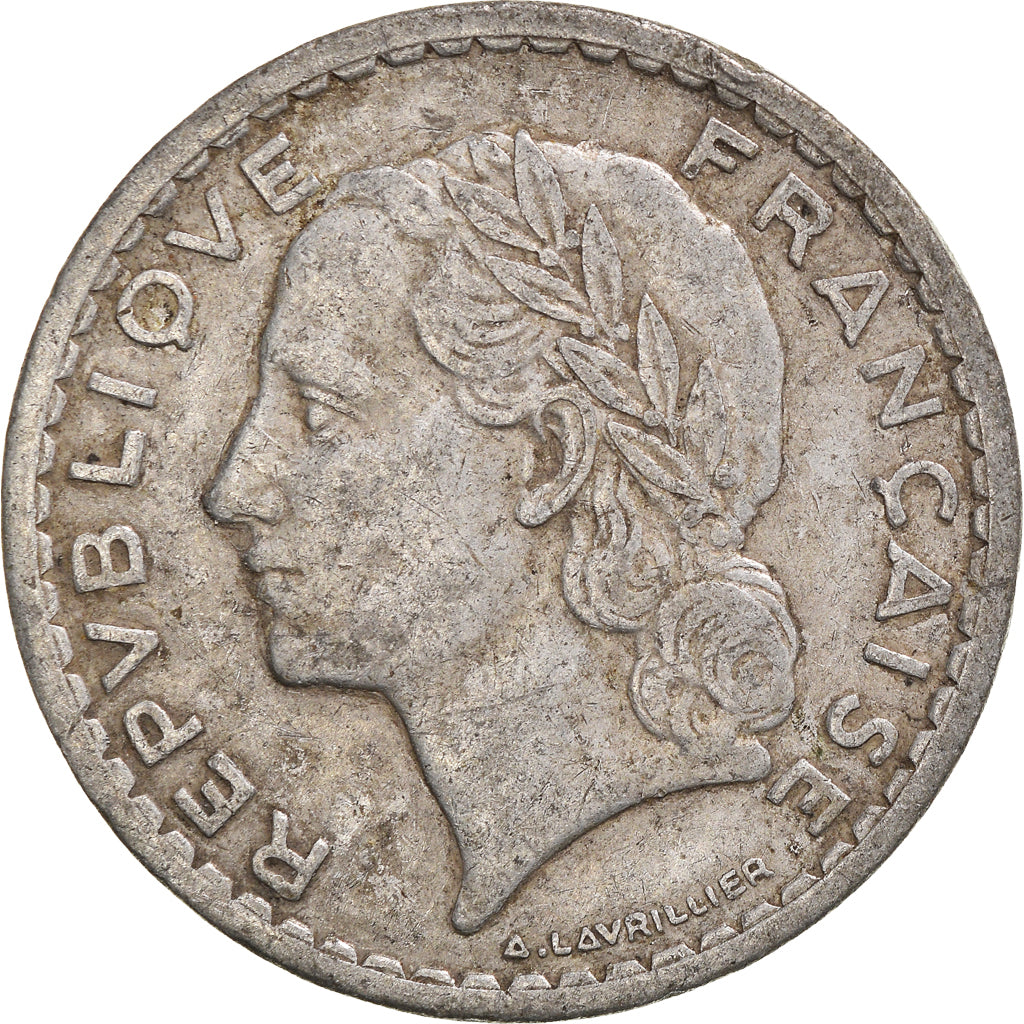 Moneda, Francia, 5 Francs, 1947