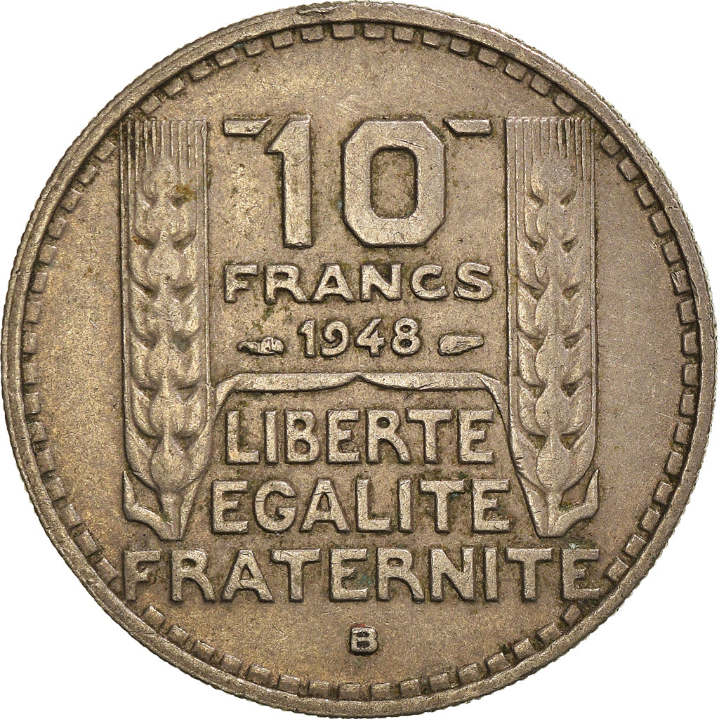 Moneta, Francia, 10 Francs, 1948
