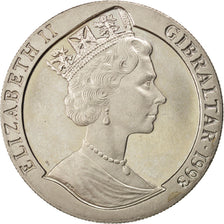 GIBRALTAR, Crown, 1993, KM #121, MS(63), Copper-Nickel, 38.8, 28.33