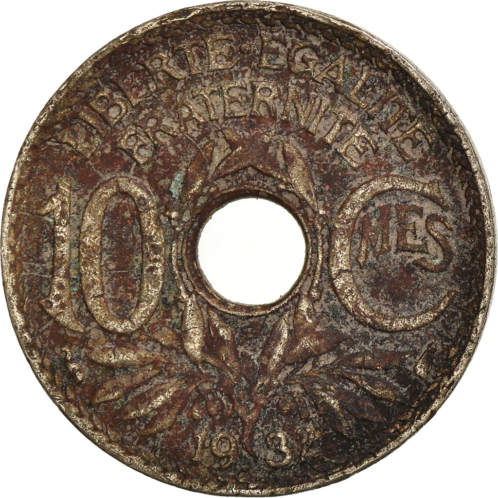 Coin, France, 10 Centimes, 1932