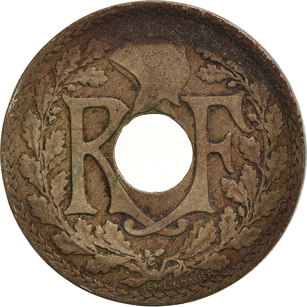 Moneta, Francia, 10 Centimes, 1924