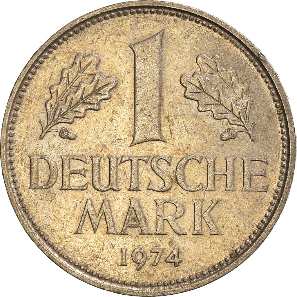 Coin, GERMANY - FEDERAL REPUBLIC, Mark, 1974