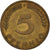 Moneda, ALEMANIA - REPÚBLICA FEDERAL, 5 Pfennig, 1950