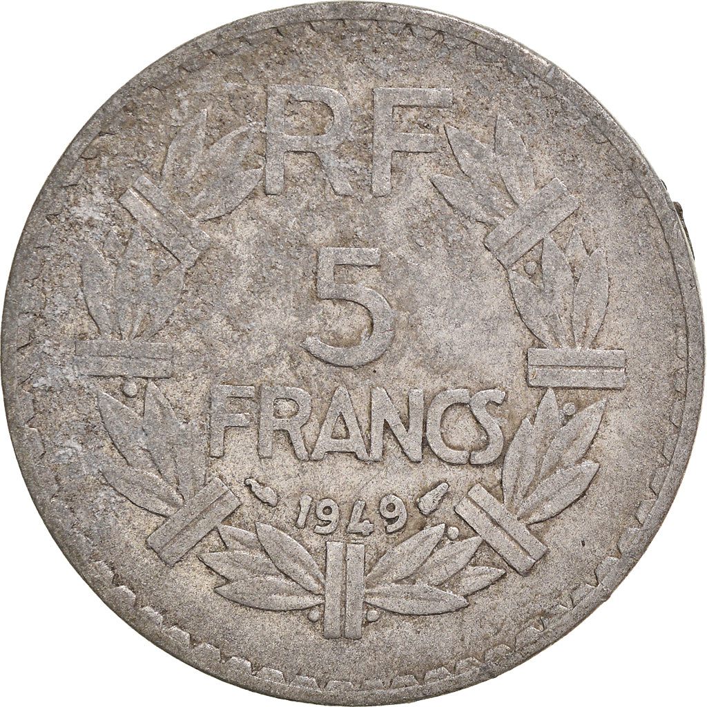 Coin, France, 5 Francs, 1949