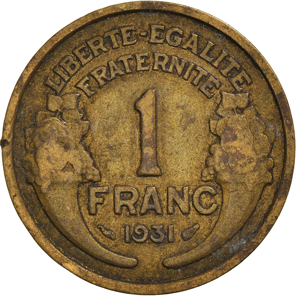 Moneta, Francja, Franc, 1931
