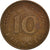 Moneta, Niemcy - RFN, 10 Pfennig, 1950