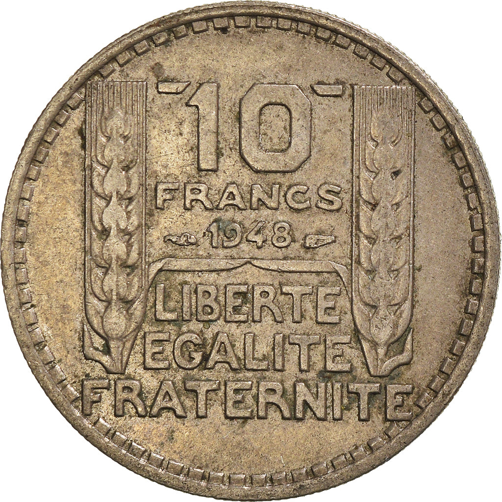 Münze, Frankreich, 10 Francs, 1948