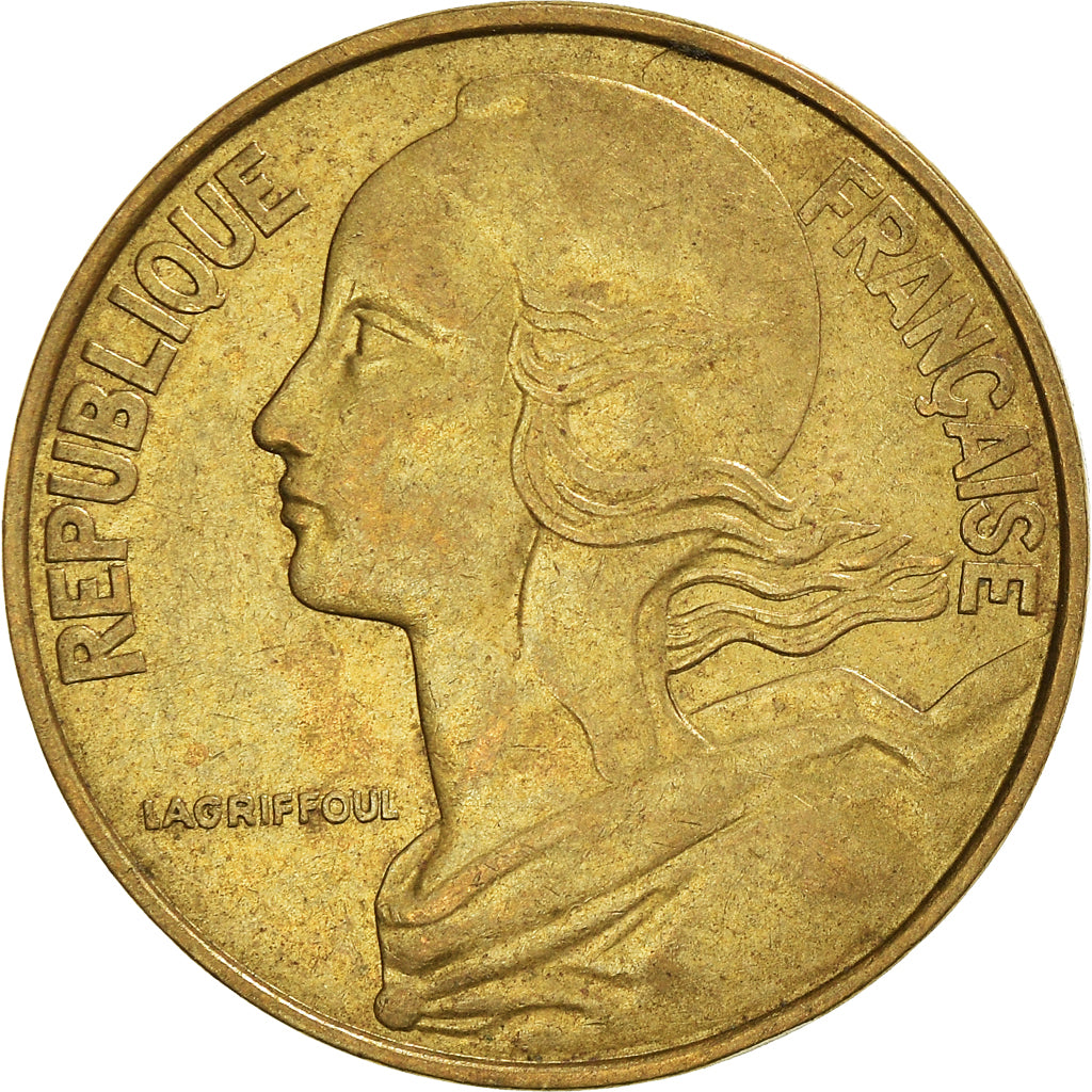 Moneta, Francia, 20 Centimes, 1976