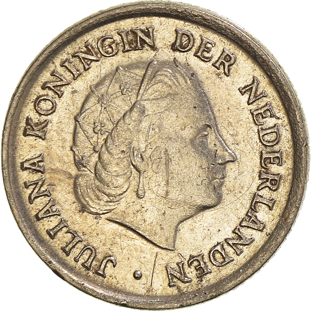 Münze, Niederlande, 10 Cents, 1976