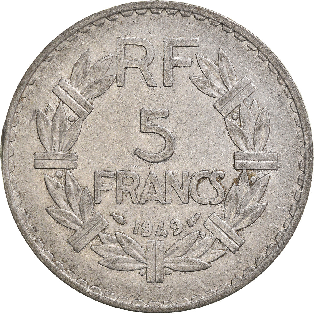Monnaie, France, 5 Francs, 1949