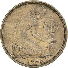 Coin, GERMANY - FEDERAL REPUBLIC, 50 Pfennig, 1966