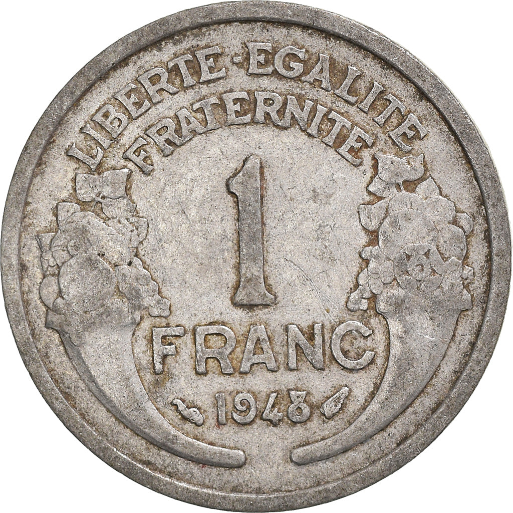 Moneta, Francja, Franc, 1948