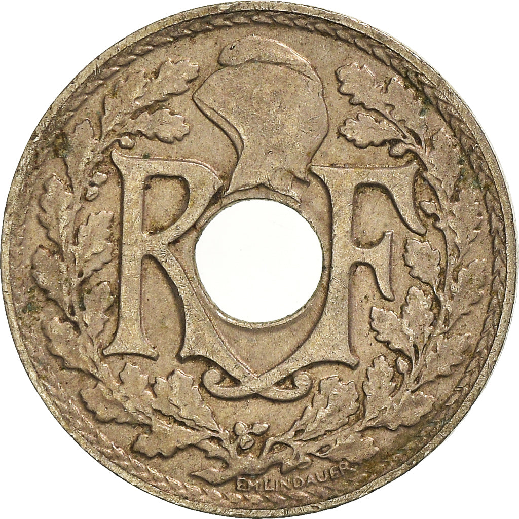 Moneta, Francia, 5 Centimes, 1938