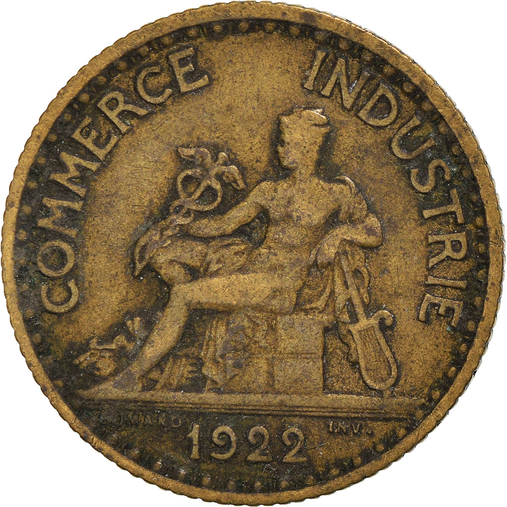 Moneta, Francja, Franc, 1922