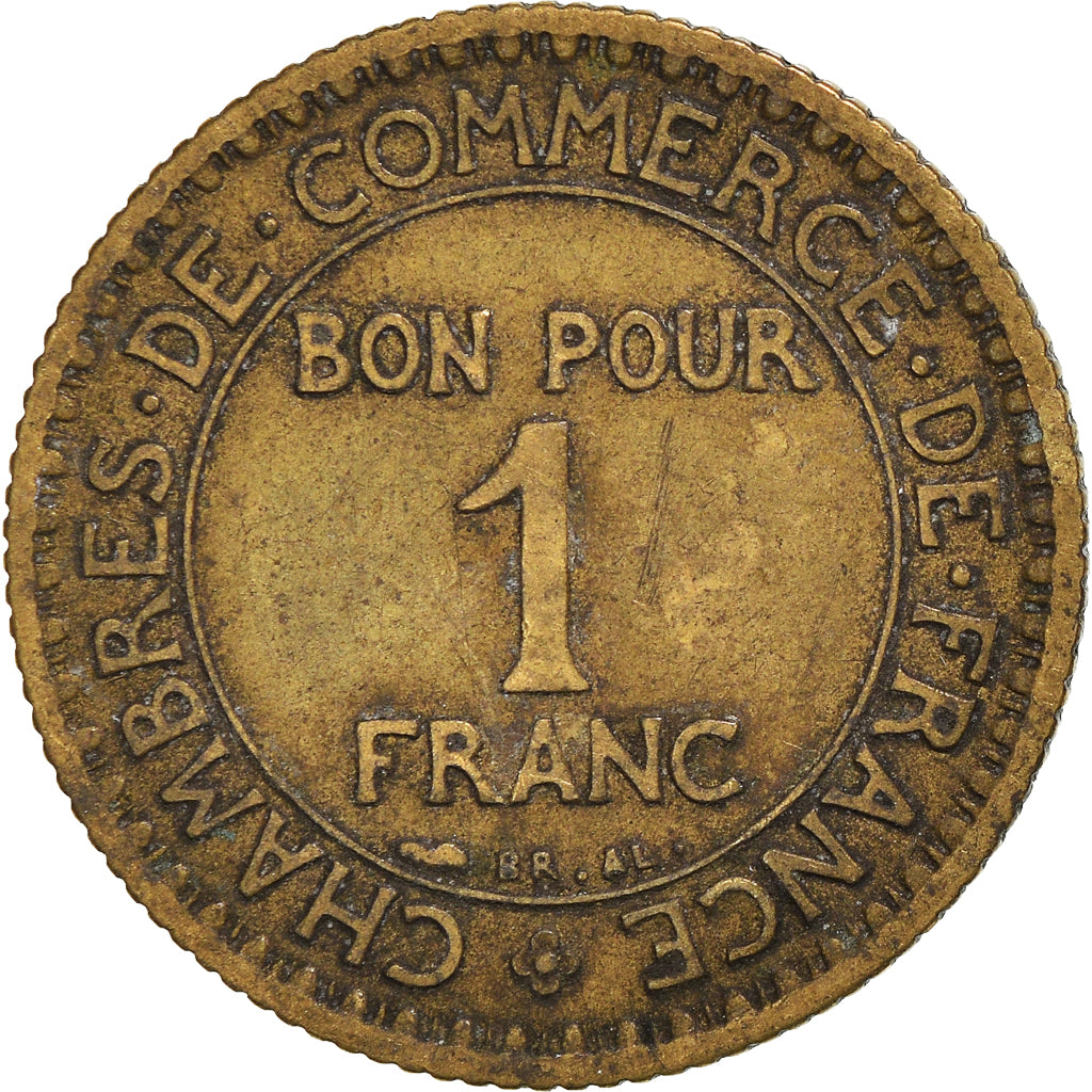 Moneta, Francja, Franc, 1922