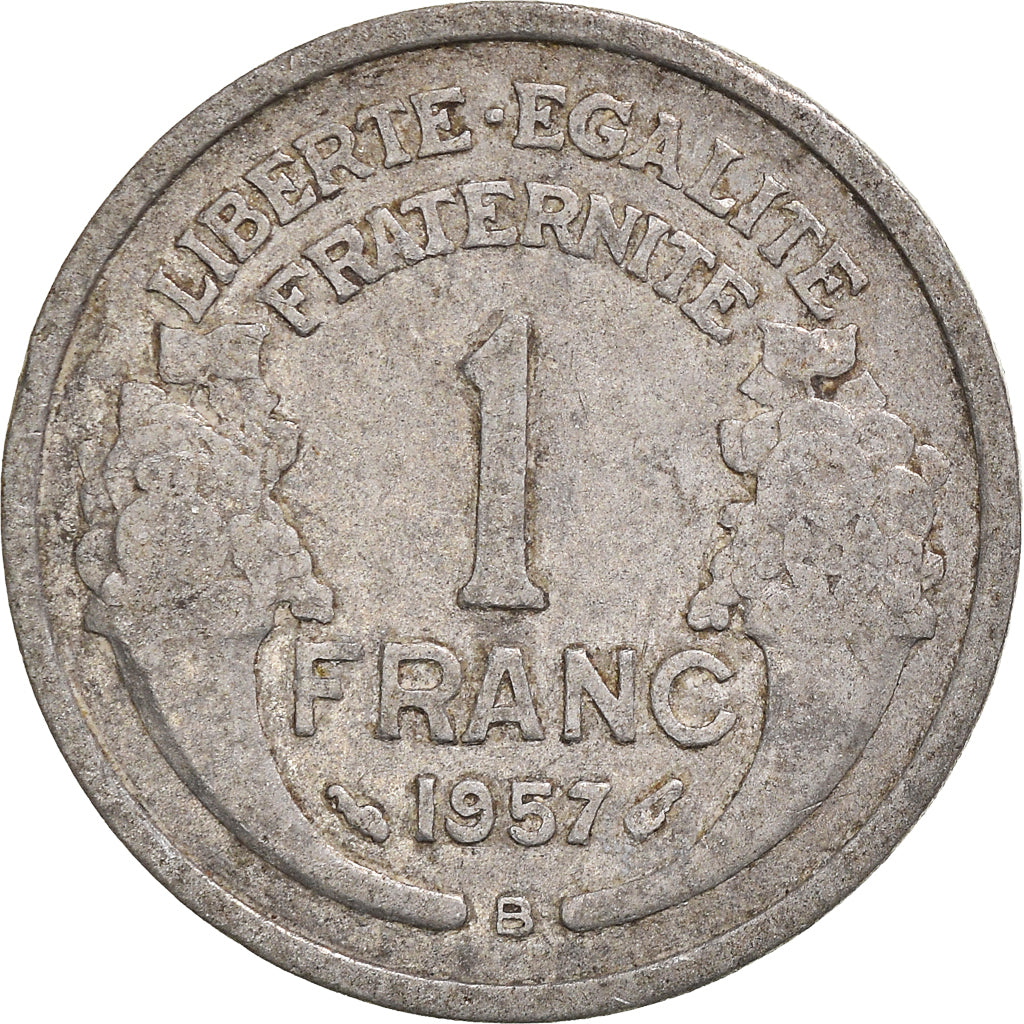 Moneta, Francja, Franc, 1957