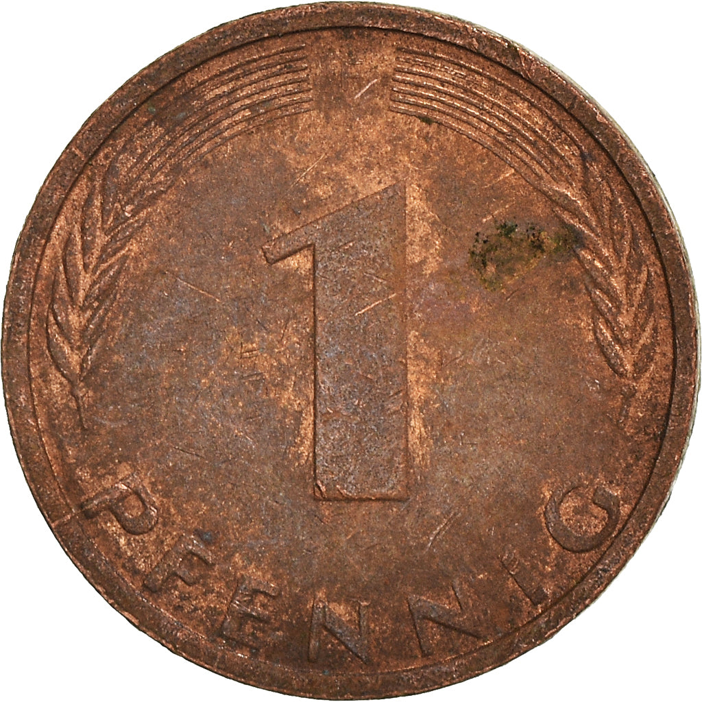 Moneda, ALEMANIA - REPÚBLICA FEDERAL, Pfennig, 1975
