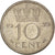 Moneda, Países Bajos, 10 Cents, 1959