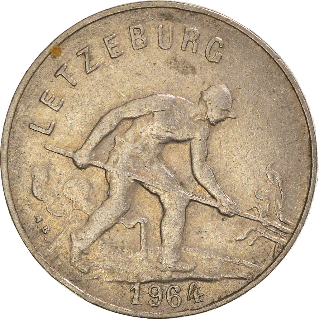 Coin, Luxembourg, Franc, 1964