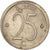 Moneta, Belgia, 25 Centimes, 1973