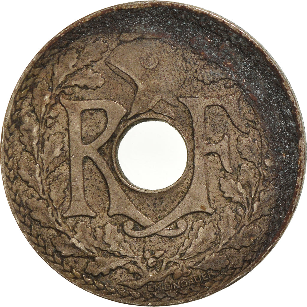 Munten, Frankrijk, 10 Centimes, 1934