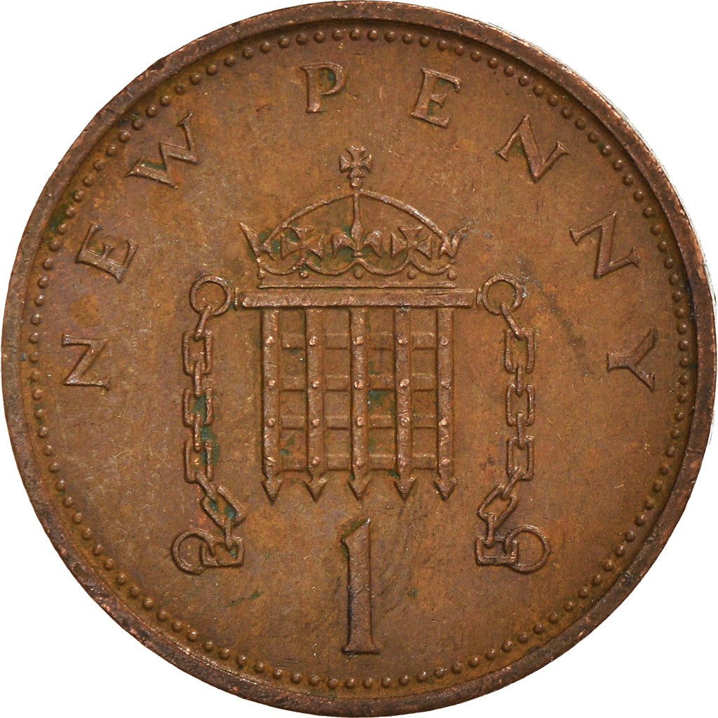 Moeda, Grã-Bretanha, New Penny, 1978