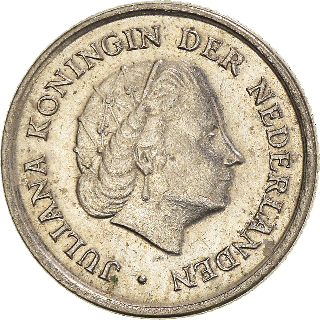 Münze, Niederlande, 10 Cents, 1976