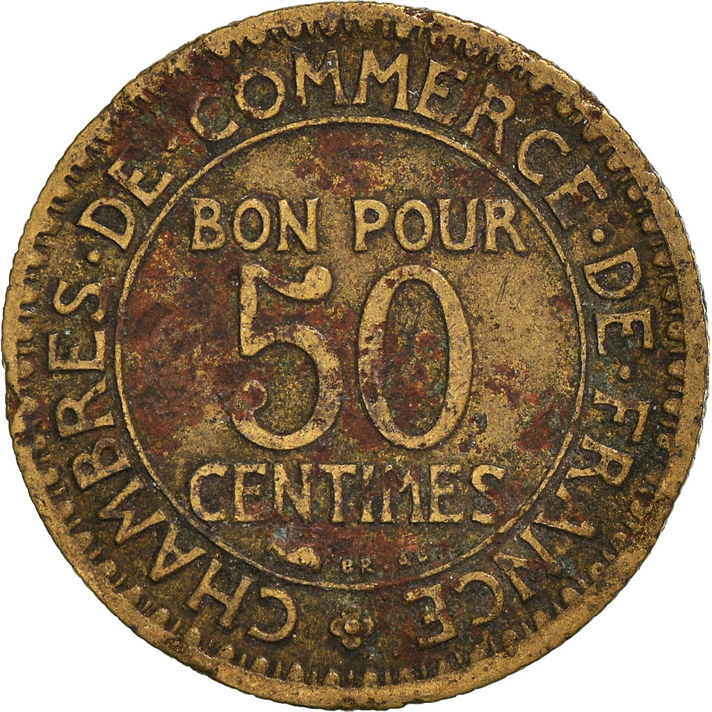 Münze, Frankreich, 50 Centimes, 1927