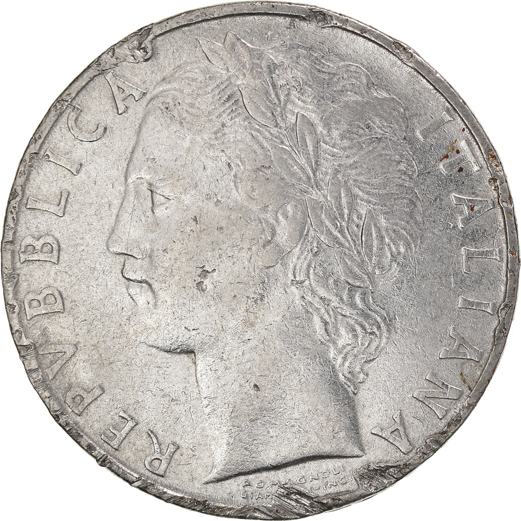 Moneta, Italia, 100 Lire, 1956