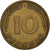 Moeda, ALEMANHA - REPÚBLICA FEDERAL, 10 Pfennig, 1950