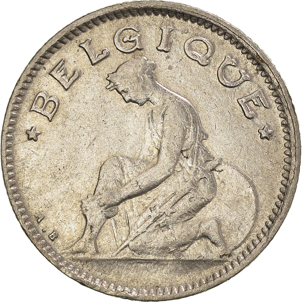 Moneda, Bélgica, 50 Centimes, 1927