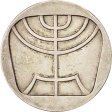ISRAEL, 5 Lirot, 1958, Utrecht, KM #21, MS(60-62), Silver, 34, 25.02
