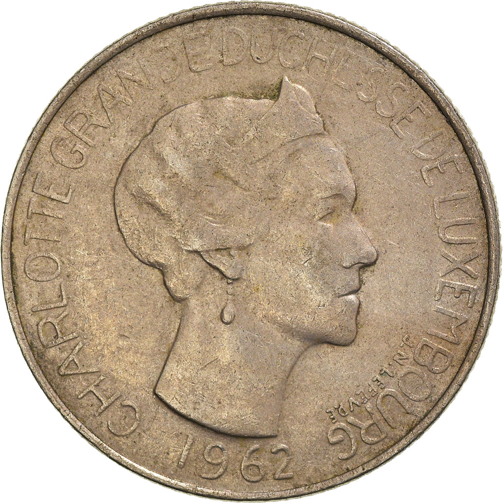 Coin, Luxembourg, 5 Francs, 1962