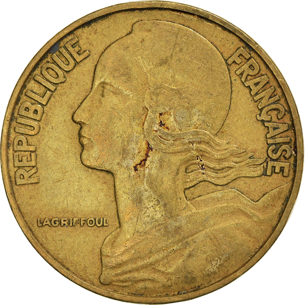 Münze, Frankreich, 20 Centimes, 1963