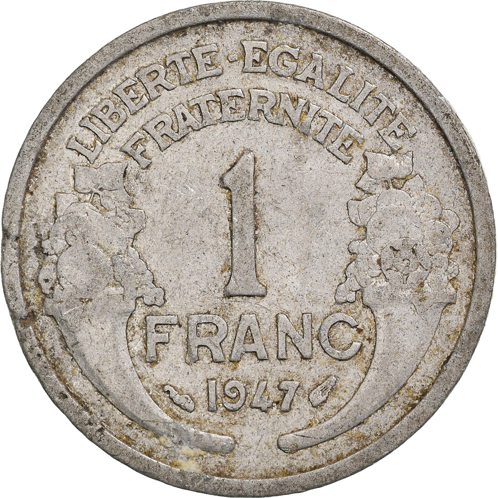 Moneta, Francja, Franc, 1947