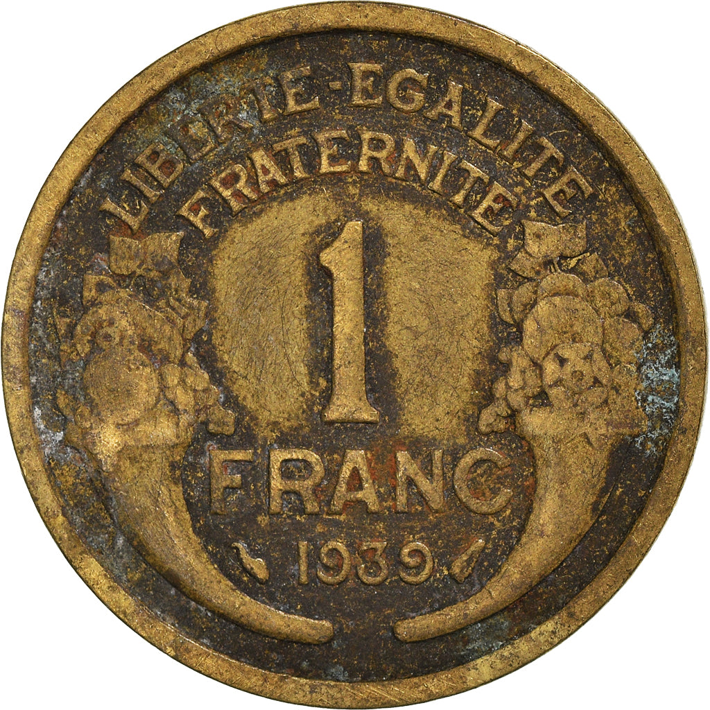 Moneta, Francja, Franc, 1939