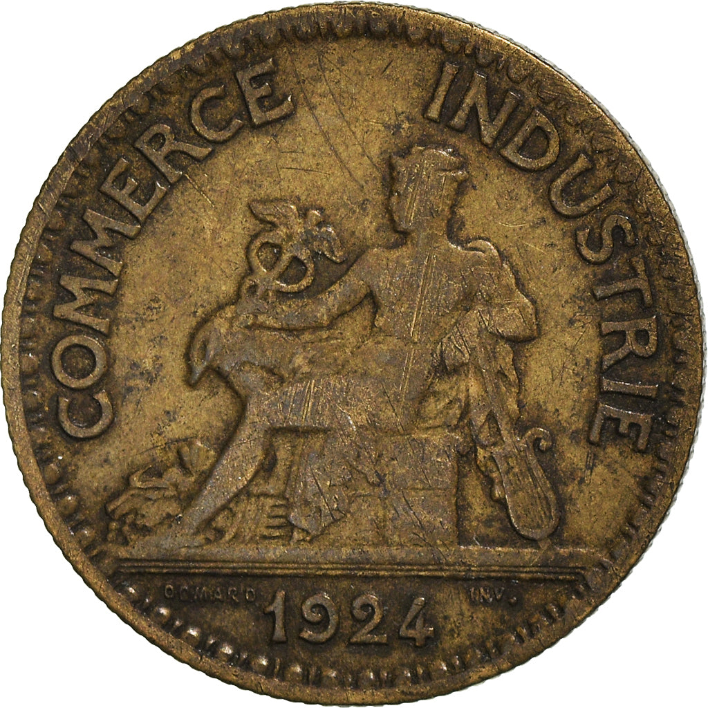 Münze, Frankreich, 50 Centimes, 1924