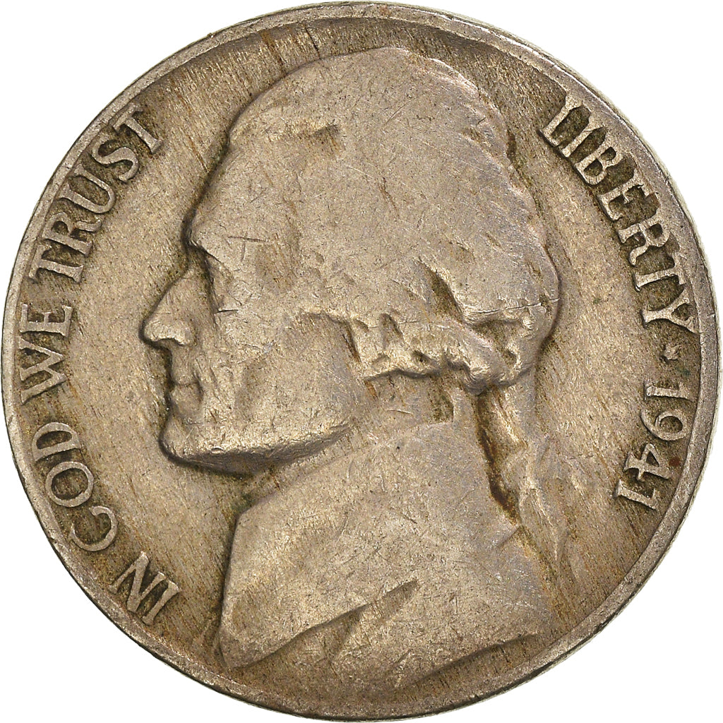 Moneta, Stati Uniti, 5 Cents, 1941