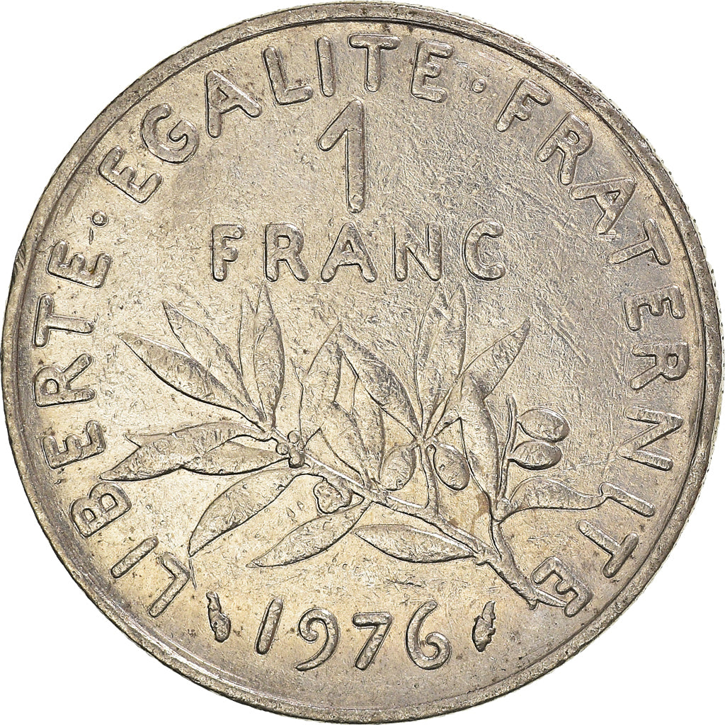 Moneta, Francja, Franc, 1976