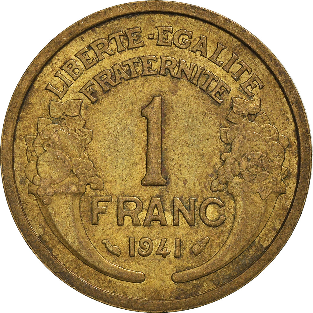 Moneta, Francja, Franc, 1941