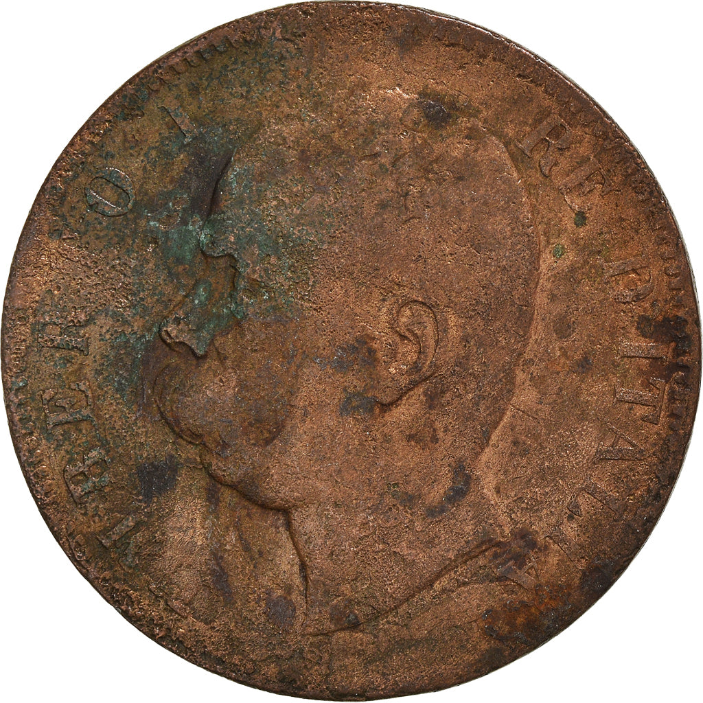 Munten, Italië, 10 Centesimi, 1893